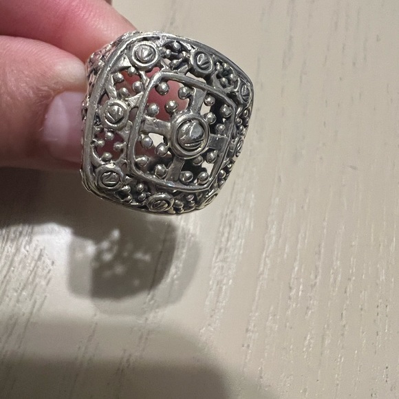 Sterling silver ring size 7 - Picture 7 of 11